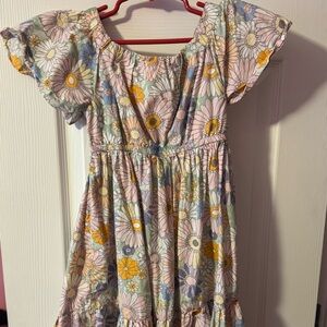 H&M Floral Kids Dress in Pastel Shades